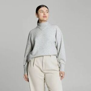 Everlane | The Cozy Stretch Pullover Wool Yak Hair Blend Sweater size Small